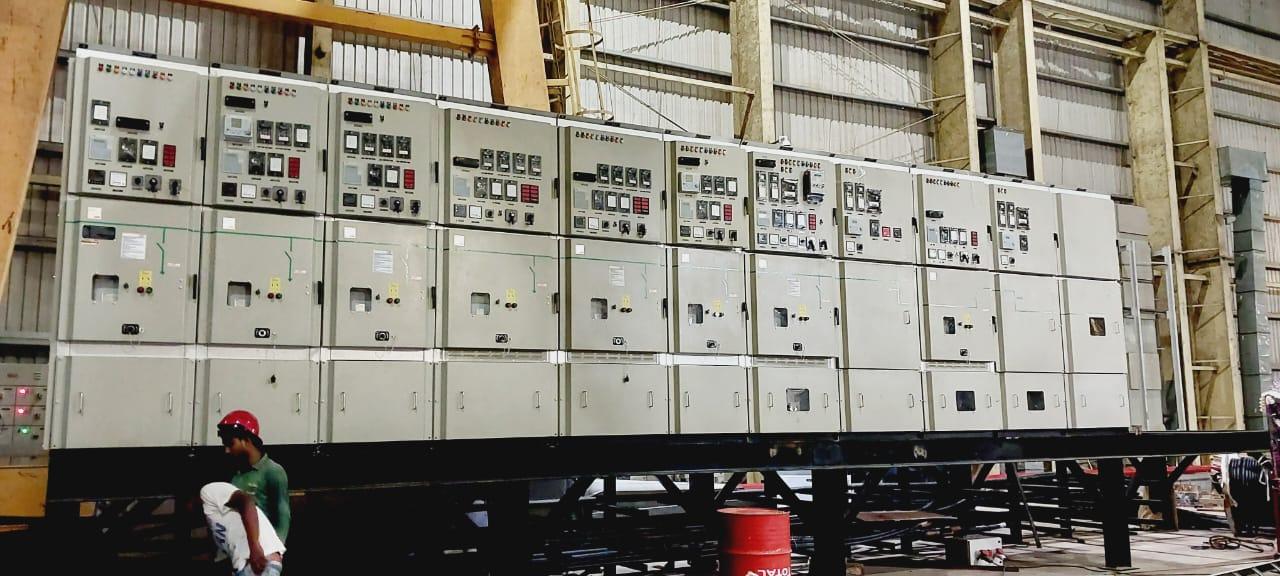 Electrical installation work documented in MSD Electricals company profile